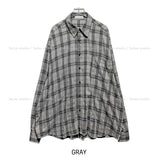 Chillin Cotton Overfit Check Shirt