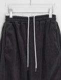 Titz Fleece Slit Banding Wide Pants