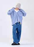 STITCH LINE DENIM PANTS