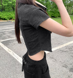 Summer Cool Short Sleeve Denim Slim Jacket