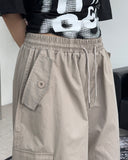 Beucky Pintuck Cargo Bermuda Pants
