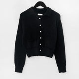 Kima Fur Collar Cardigan