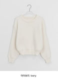 Kanme Basic Color Round Knit