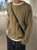 Boucle detail knit