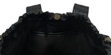 Shoe Leather String Shoulder Bag