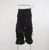 Retif String Shirring Wide Pants