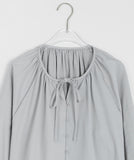 Nipu Ribbon Shirring Blouse