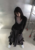 VOUL V NECK HOOD