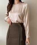 Mile H-Line Belted Skirt