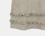 Jewel Ribbon Tie Frill Layered Sleeveless One Piece