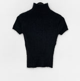 plurie short-sleeved turtleneck knitwear