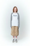 Bare Chain Stripe Raglan Long Sleeve