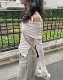 Nagi Strap Off Shoulder T-shirt