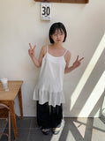 [BAONHAUS] Kimka Frill Layered Sleeveless One Piece