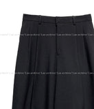 Leberry wide two tuck slacks