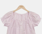 Yotsu Puff Short Sleeve Blouse