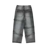 REPAIRED WIDE JEAN