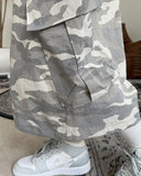 Hirosha Camo Bermuda Cargo Pants