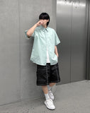 Light cotton short sleeve shirt