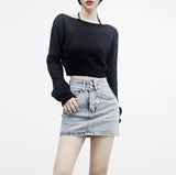 Mary's Angora Strap Knit