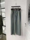 Vintage Deep Blue Jeans