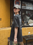 Whips Printing Over T-shirt