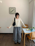 Sihan String Banding Stripe Cargo Pants