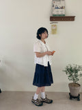Suit Stripe Banding Skirt