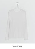 Hankaru Tencel Round Long Sleeve Tee