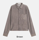 Peak Crop Striped Shirt