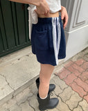 Arch track lace banding shorts short pants