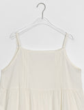 Lidaco Lace Embroidery Sleeveless Layered One Piece