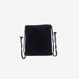 LINE denim string backpack