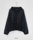 Colinnell Dot Hood Windbreaker