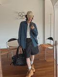 Gody Non-Fade Bermuda Denim Pants