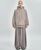 Curve Pocket Washed Hoodie
