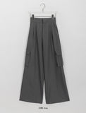 Tenta pin tuck banding cargo slacks