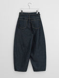 Otelli Belt Raw Denim Balloon Pants