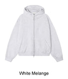 Vence High Neck Crop Hood Zip-Up