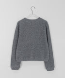 Natoy Ribbed Crop Knit Cardigan