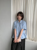 Mamg Tiered Short Sleeve Blouse