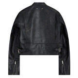 [Real Leather] China Pigment Racer Jacket