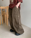 Maina banding strap wide cargo pants