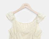 Boohin Chiffon Frill Sleeveless Blouse