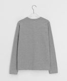 Mivens Printing Round Long Sleeve Tee
