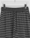 Tendren Stripe Banding Wide Pants
