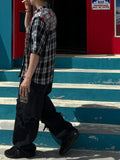 Patchwork Half Shirt