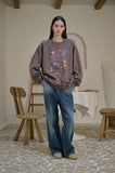 Happy Callie Raglan Pigment Sweatshirt