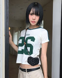 NO.26 TRACK LINE TEE