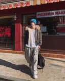 [Lining Fur] Trisher Raccoon Fur Cut Padding Jumper